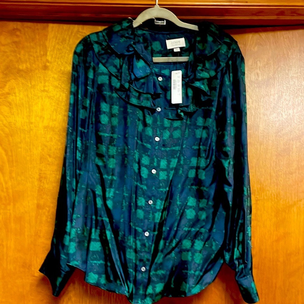 Size large JCrew blouse